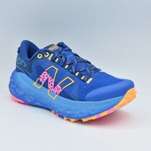New Balance Fresh Foam X More Trail v2 Womens Blue Vibrant Pink